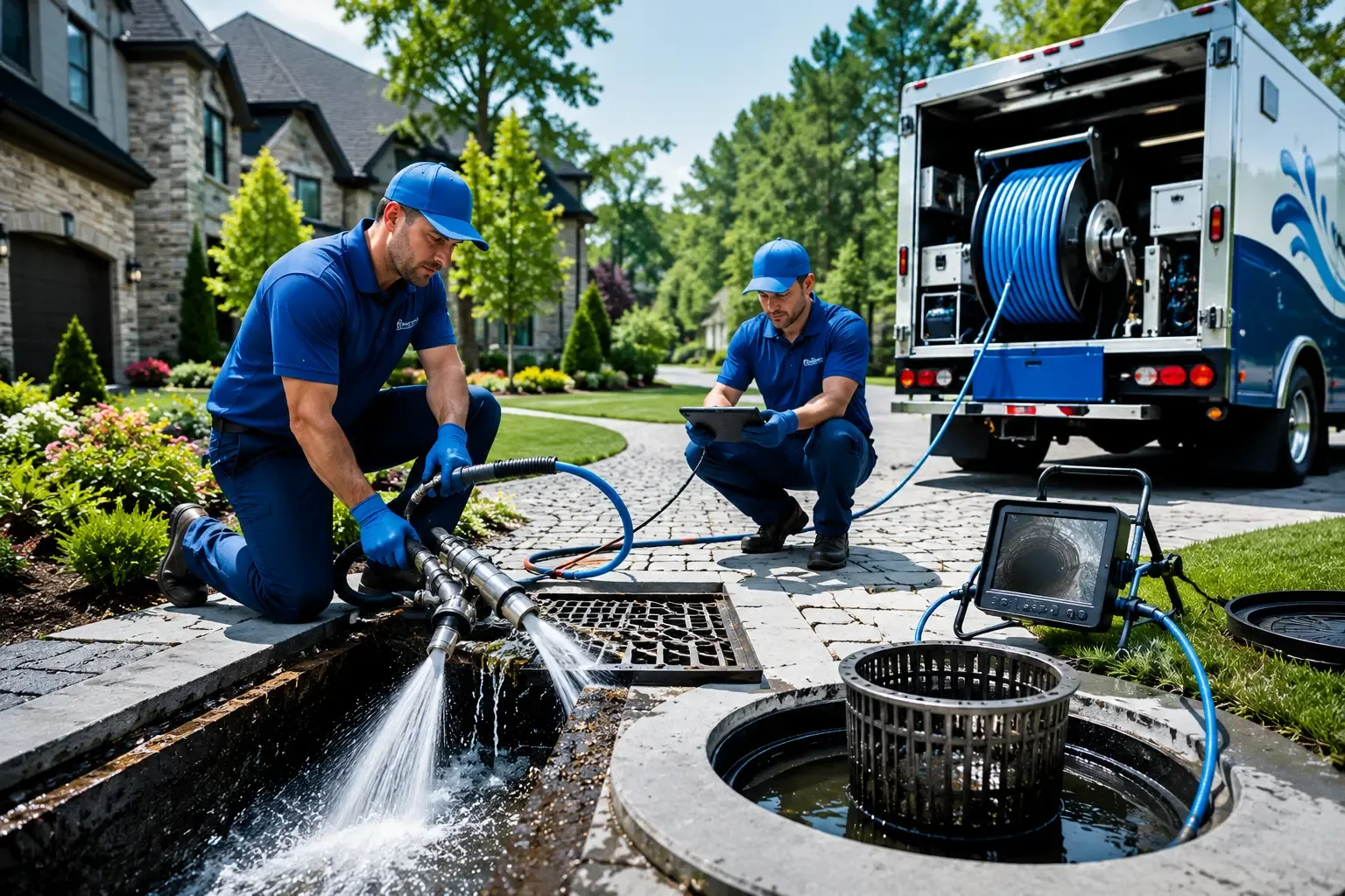 Local outdoor drain cleaning professionals in Clever, MO